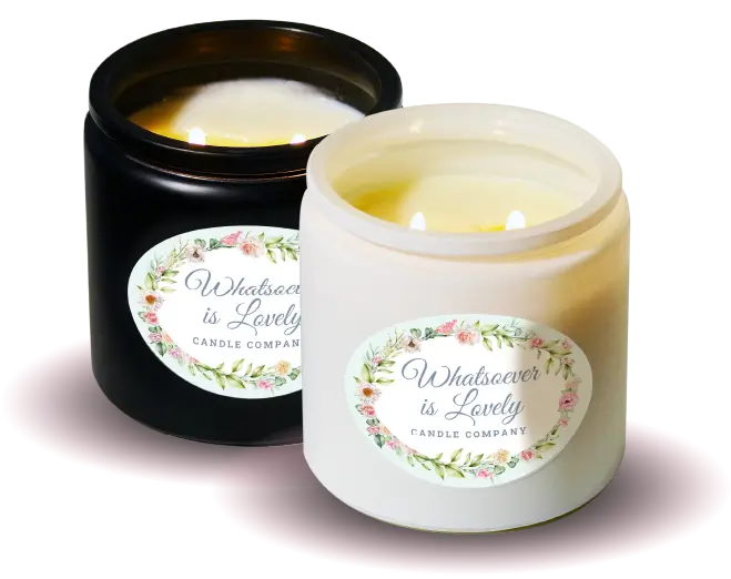 Hand-poured all natural soy candles in Groveport Ohio